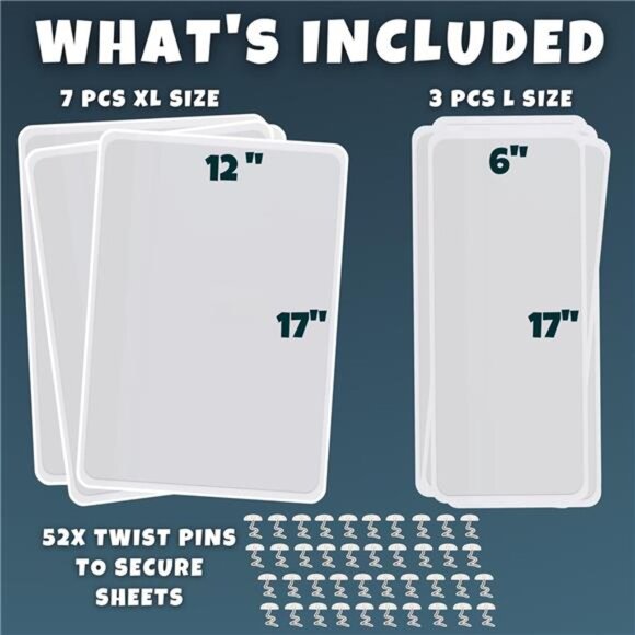 Cat Couch Protector,10 Pack,Anti Cat Scratch Furniture Protector,Couch Protector - Picture 5 of 7